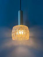 Mid Century Crystal Glass Pendant Lamp, Ophalen of Verzenden, Nieuw