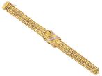 Armband - 18 karaat Geel goud, 18K Geel Goud en Diamant, Sieraden, Tassen en Uiterlijk, Armbanden, Nieuw