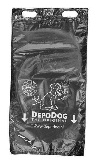 Zwarte hondenpoepzakjes recht model, Dieren en Toebehoren, Honden-accessoires, Verzenden