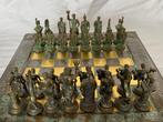 Schaakspel - Ambachtelijk met de hand vervaardigde set in
