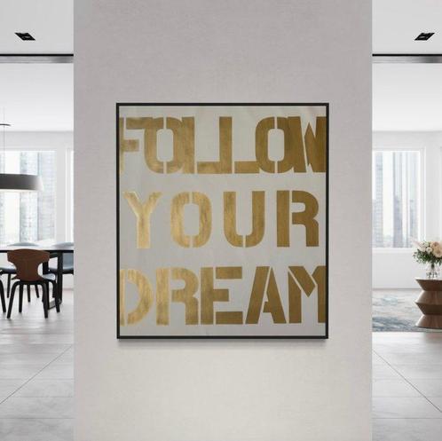 MrKas (1980) - Follow your dream - XL, Antiek en Kunst, Kunst | Schilderijen | Modern