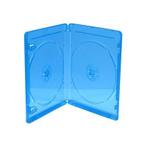 Blu-Ray  dubbel doosjes transparant blauw 5 stuks 7mm, Verzenden, Nieuw