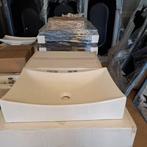 2x  Waskom Best Design, App, glans wit, Nieuw