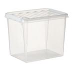 HEMA Opbergbox Brussels transparant 14L, Verzenden, Nieuw