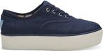 Toms Cordones Boardwalk Dames Sneakers - Navy - Maat 42, Kleding | Dames, Schoenen, Verzenden, Nieuw