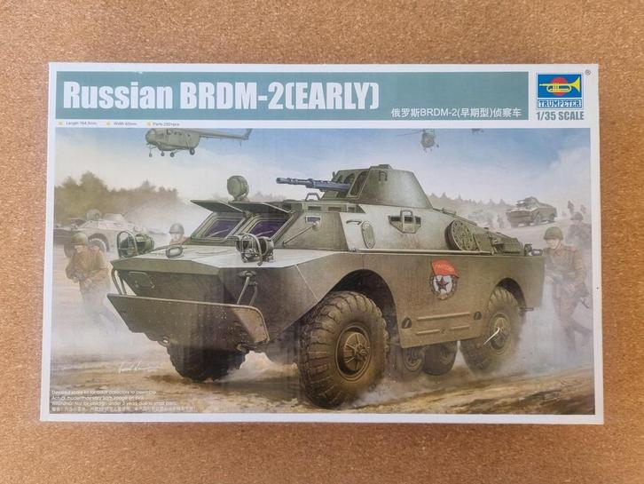 Trumpeter 05511 Russian BRDM-2 1:35, Hobby en Vrije tijd, Modelbouw | Auto's en Voertuigen, Verzenden