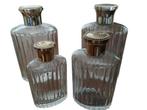 Nina Ricci - Lalique - four perfume bottles - Parfumfles (4)