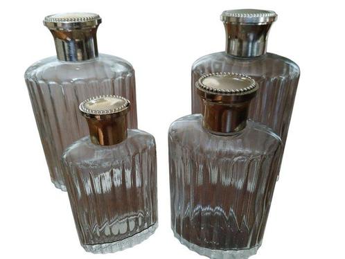 Nina Ricci - Lalique - four perfume bottles - Parfumfles (4), Antiek en Kunst, Curiosa en Brocante