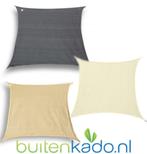 Schaduwdoek zonnezeil shade sail vierkant 3,6x3,6 3,6 x 3,6, Ophalen of Verzenden, Nieuw