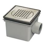 Emmer Vloer Put | ABS | 45 l/min | Vierkant | Incl. Zandv..., Verzenden, Nieuw in verpakking