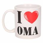 Cadeau I Love Oma koffiemok / beker 300 ml - Oma mokken, Nieuw, Ophalen of Verzenden