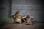 Brynxz ster windlichten 11 cm - set van 2, Huis en Inrichting, Woonaccessoires | Kandelaars en Kaarsen, Ophalen of Verzenden, Nieuw