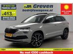 Škoda Karoq 1.5 TSI ACT 150PK Sportline Business Pano Sfeer, Auto's, Skoda, Automaat, Karoq, Nieuw, Zilver of Grijs