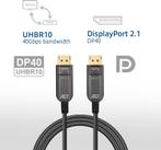 20 meter 8K DisplayPort 2.1 DP40 UHBR10 LSZH Active Optical, Huis en Inrichting, Verzenden, Zo goed als nieuw
