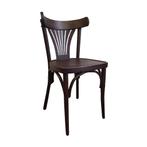 Nieuwe Stoel Lotte z/a - Noten - Vintage/Café, Huis en Inrichting, Stoelen, Ophalen, Nieuw