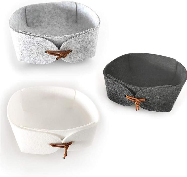 Stijlvolle Vilten Opbergdozen - Ideaal voor Thuisopslag in, Huis en Inrichting, Woonaccessoires | Overige, Nieuw, Verzenden