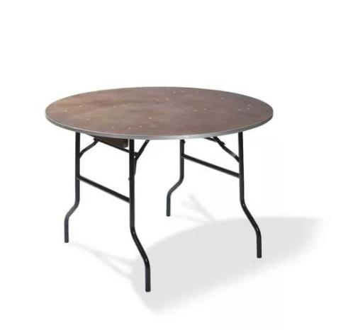 Eettafel Hout Rond | Ø183x(h)76cm | Bruin-Zwart, Zakelijke goederen, Horeca | Keukenapparatuur, Verzenden