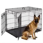 IvoQ Hondenbench XL – Zwart – 107×71×77 cm, Verzenden, Nieuw