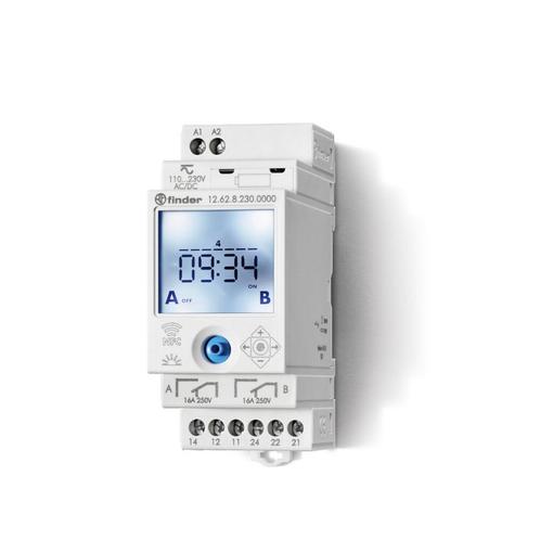 Digitale Wekker Timer Schakelaar 2CO 16A 230V NFC -, Doe-het-zelf en Verbouw, Elektra en Kabels, Overige typen, Nieuw, Verzenden
