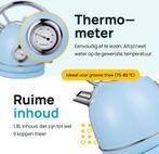 2dekans | MOA Waterkoker Retro - 1.8L - RVS - BPA vrij -, Witgoed en Apparatuur, Waterkokers, Ophalen of Verzenden, Zo goed als nieuw