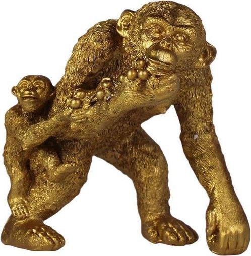 Housevitamin Strong Monkey - gold, Huis en Inrichting, Woonaccessoires | Overige, Verzenden