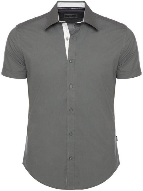 Grijs Overhemd Korte Mouw Met Stretch Carisma 9102, Kleding | Heren, Overhemden, Grijs, Nieuw, Verzenden