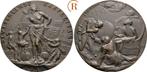 Brons medaille Duitslands Karfreitag 1919 Karl Goetz:, Verzenden