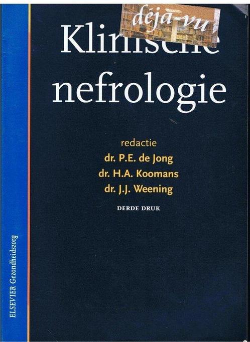 Klinische nefrologie 9789035223066 P. Jong, Boeken, Wetenschap, Gelezen, Verzenden