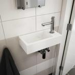 Fontein Clou Flush 3 36x18x9cm Rechts Keramiek Glans Wit, Ophalen of Verzenden, Nieuw