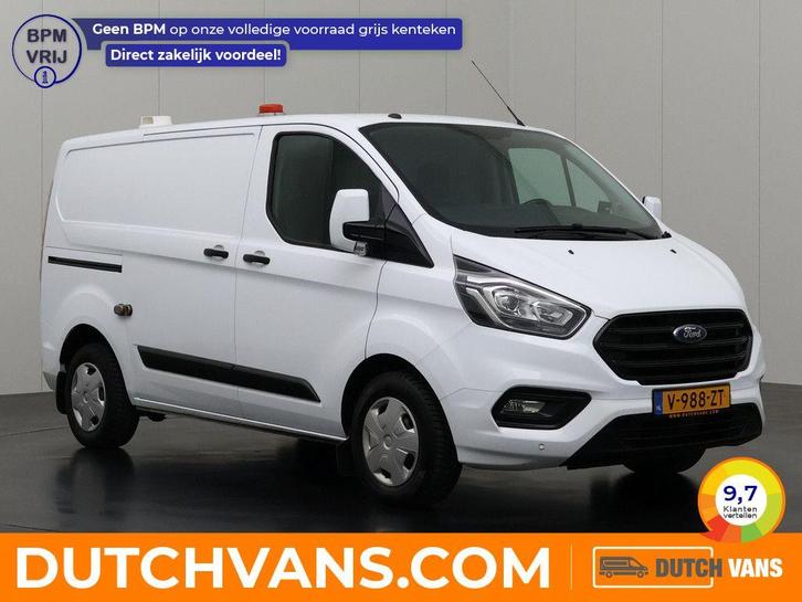 Ford Transit Custom Bestelbus 2.0TDCI | wit, Auto's, Bestelauto's, Lease, Handgeschakeld, BTW verrekenbaar, Diesel, Wit, Ford