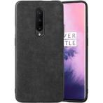 ProGuard - OnePlus 7 Pro Hoesje Premium Alcantara, Nieuw, Hoesje of Tasje, Verzenden