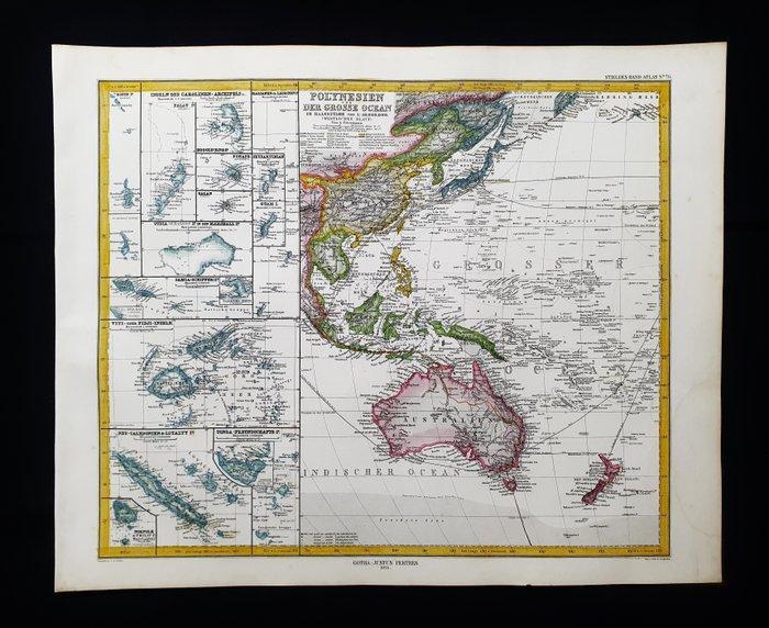 Azië - Oceanië / China / Stille Oceaan / Japan / Korea /, Boeken, Atlassen en Landkaarten