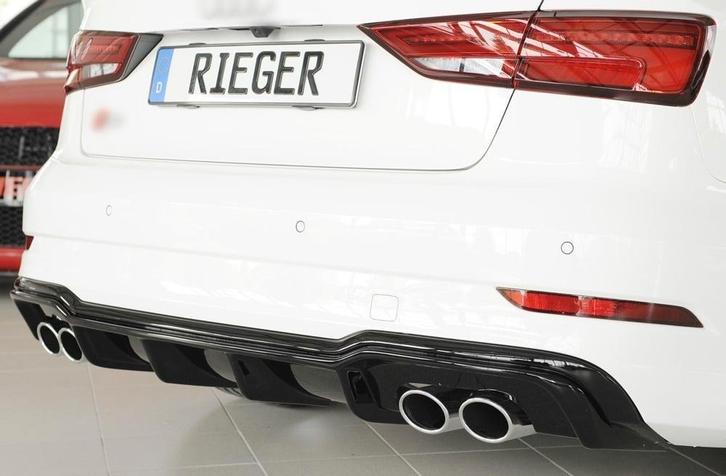 S3 Look Diffuser voor Audi S3 8V / S line, Auto-onderdelen, Carrosserie en Plaatwerk, Achter, Bumper, Nieuw, Audi, Ophalen of Verzenden