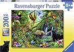 Dieren In De Jungle Puzzel (200 XXL stukjes) | Ravensburger, Kinderen en Baby's, Speelgoed | Kinderpuzzels, Nieuw, Verzenden