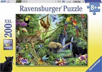 Dieren In De Jungle Puzzel (200 XXL stukjes) | Ravensburger beschikbaar voor biedingen