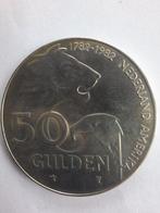 Nederland. 50 Gulden 1982 200 jarige vriendschapsband tussen
