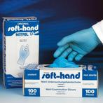 Soft-Hand Nitril Handschoenen Blue - 100 Stuks - Small, Nieuw, Verzenden
