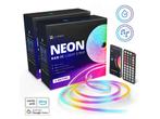 Lideka® RGBIC Neon LED Strip 6 Meter (2 sets van 3m) IP65,,,, Verzenden, Nieuw
