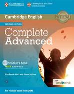 Complete Adv with answers students book+cd-rom+online testb, Boeken, Verzenden, Gelezen, Simon Haines