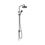 Showerpipe HansGrohe Vernis Blend 200 1 Jet Reno Mat Zwart, Ophalen of Verzenden, Nieuw, Kraan