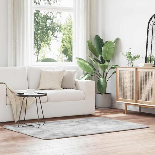 vidaXL Hoogpolig vloerkleed NAVARRA 120x170 cm polyester, Huis en Inrichting, Stoffering | Tapijten en Kleden, Grijs, Nieuw, Verzenden