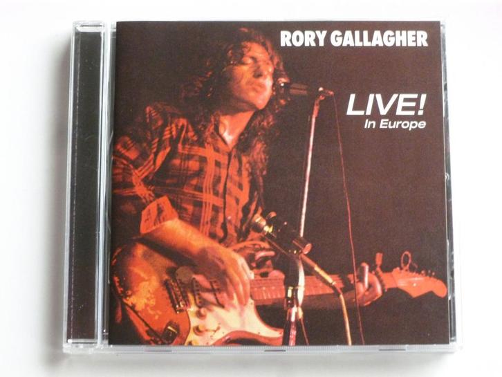 Rory Gallagher - Live! in Europe  (remaster 2018), Cd's en Dvd's, Cd's | Rock, Zo goed als nieuw, Verzenden