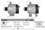 Dynamo / Alternator TOYOTA AVENSIS VERSO (2.0), Auto-onderdelen, Motor en Toebehoren, Nieuw, Ophalen of Verzenden
