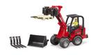 Bruder Schaffer minishovel 2630 met accessoires, Zakelijke goederen, Agrarisch | Werktuigen, Ophalen of Verzenden