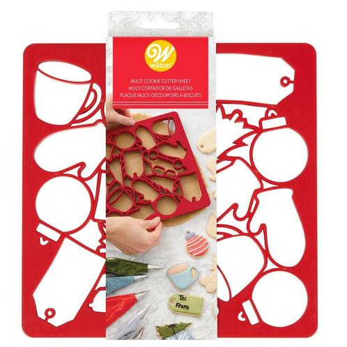 Wilton Multi-Koekjesuitsteker Kerst**, Hobby en Vrije tijd, Taarten en Cupcakes maken, Nieuw, Verzenden