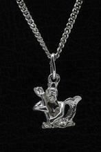 Zilveren Sterrenbeeld Waterman ketting hanger - klein, Verzenden, Nieuw