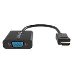 Orico HDMI naar VGA adapter / zwart - 0,15 meter, Audio, Tv en Foto, Nieuw, Ophalen of Verzenden