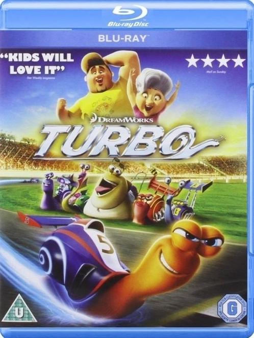Turbo (Blu-ray + DVD) (UK) (Blu-ray), Cd's en Dvd's, Blu-ray, Gebruikt, Verzenden