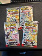 Pokémon - 4 Booster pack - Prismatic Evolutions 4-Pack Lot -, Nieuw