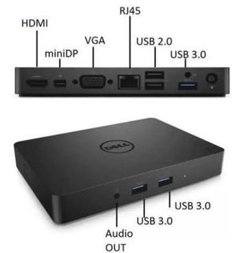 Dell dockingstation  WD15 + 130w  adapter beschikbaar voor biedingen